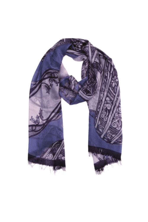 Printed Stole with Madal Print