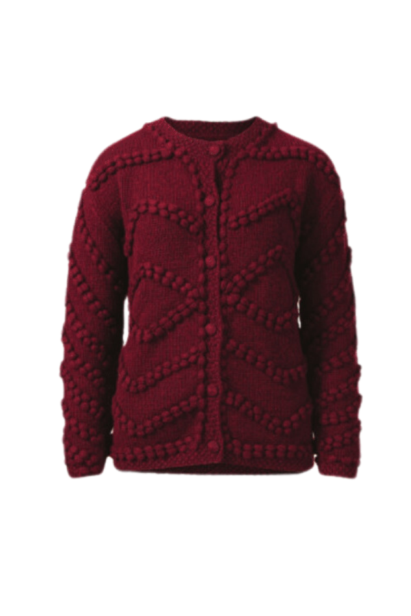 125. Pure Nepali Cashmere Dolman Sleeve Cable Cardigan.png